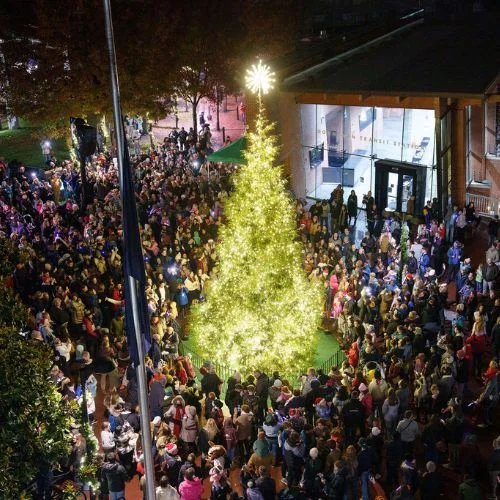 Grand Illumination on the Historic Downtown Mall